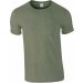 T-shirt homme col rond softstyle 6400 - Heather Military Green