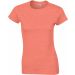 T-shirt femme col rond softstyle 6400L - Heather Orange