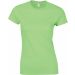 T-shirt femme col rond softstyle 6400L - Mint Green
