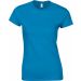 T-shirt femme col rond softstyle 6400L - Sapphire