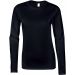 T-shirt femme manches longues Softstyle GI64400L - Black