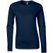 T-shirt femme manches longues Softstyle GI64400L - Navy