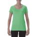 T-shirt femme Softstyle® Deep Scoop 64550L - Heather Irish Green