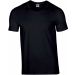 T-shirt homme col V Softstyle GI64V00 - Black