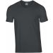 T-shirt homme col V Softstyle GI64V00 - Charcoal