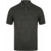 Polo tricot manches courtes H716 - Grey Marl