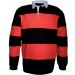Polo rugby K215 - Black / Red
