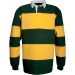 Polo rugby K215 - Forest Green / Yellow