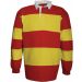 Polo rugby K215 - Red / Yellow