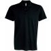 Polo homme manches courtes Mike K239 - Black