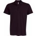 Polo homme manches courtes Mike K239 - Chocolate