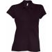 Polo femme manches courtes Brooke K240 - Chocolate