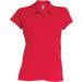 Polo femme manches courtes Brooke K240 - Red