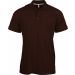 Polo homme manches courtes K241 - Chocolate