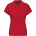 Polo femme manches courtes K242 - Red