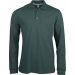 Polo homme manches longues K243 - Forest Green