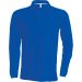 Polo homme manches longues K243 - Light Royal Blue