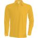 Polo homme manches longues K243 - Yellow