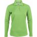 Polo femme manches longues K244 - Lime
