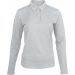 Polo femme jersey manches longues K247 - White