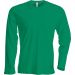 T-shirt homme manches longues col rond K359 - Kelly Green