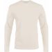 T-shirt homme manches longues col rond K359 - Light Sand
