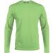 T-shirt homme manches longues col rond K359 - Lime