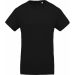 T-shirt homme coton bio col rond K371 - Black