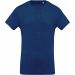 T-shirt homme coton bio col rond K371 - Ocean Blue Heather