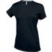 T-shirt femme manches courtes col rond K380 - Black