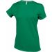 T-shirt femme manches courtes col rond K380 - Kelly Green