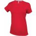 T-shirt femme manches courtes col rond K380 - Red