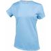 T-shirt femme manches courtes col rond K380 - Sky Blue