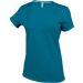T-shirt femme manches courtes col rond K380 - Tropical Blue
