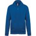 Sweat-shirt zippé à capuche K479 - Light Royal Blue