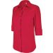 Chemise manches 3/4 femme K558 - Classic Red