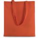 Sac tote bag shopping basic KI0223 - Spicy Orange - 38 x 42 cm