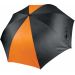 Grand parapluie de golf KI2008 - Black / Orange