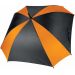 Parapluie carré KI2023 - Black / Orange