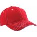Casquette fashion 6 panneaux KP109 - Red / White-One Size