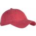Casquette Vintage - Red Washed