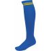 Chaussettes de sport rayées PA015 - Dark royal Blue / Sporty Yellow