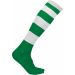 Chaussettes de sport cerclées PA021 - Dark Green / White