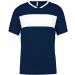 Maillot adulte polyester manches courtes PA4000 - Sporty Navy / White