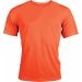 T-shirt homme manches courtes sport PA438 - Fluorescent Orange