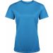 T-shirt femme manches courtes sport PA439 - Aqua Blue