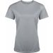 T-shirt femme manches courtes sport PA439 - Fine Grey