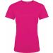T-shirt femme manches courtes sport PA439 - Fuchsia