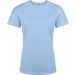 T-shirt femme manches courtes sport PA439 - Sky Blue