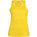 Débardeur femme sport PA442 - True Yellow